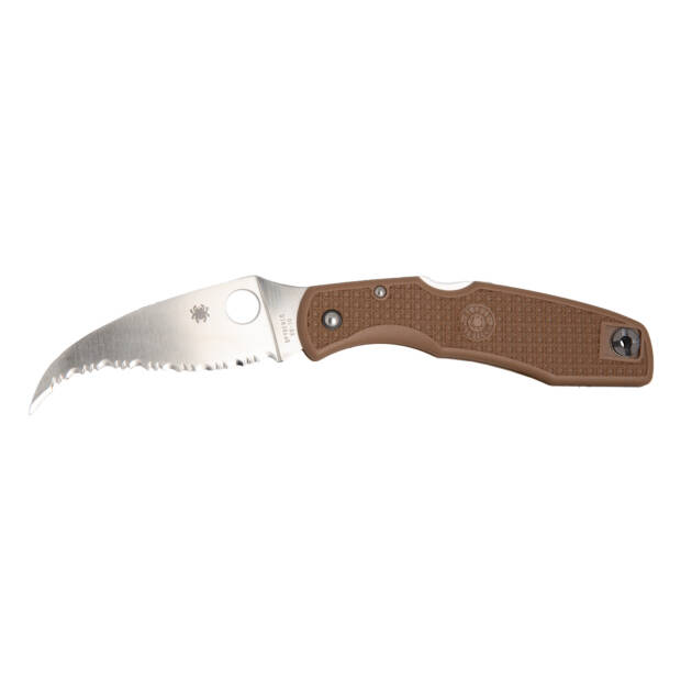 Spyderco Matriarch C12SBN — 2010 Sprint Run — Coco Brown FRN — VG-10 (Limited to 600 Pieces Worldwide)