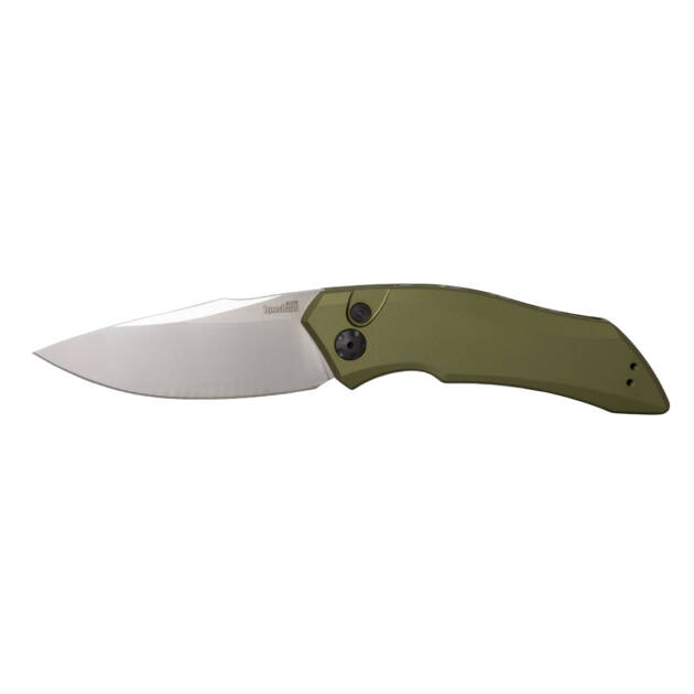 Kershaw Launch 1 — Exclusive Automatic Drop Point — Olive Green