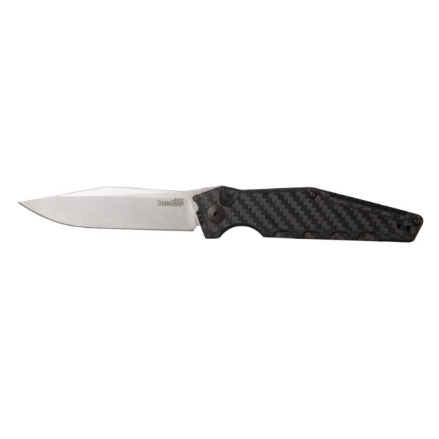 Kershaw Launch 7 Carbon Fiber — Exclusive Automatic Clip Point — Discontinued