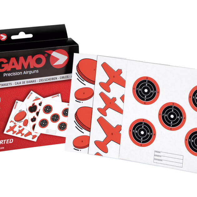 GAMO Target Assorted – Pack of 100 Paper Targets