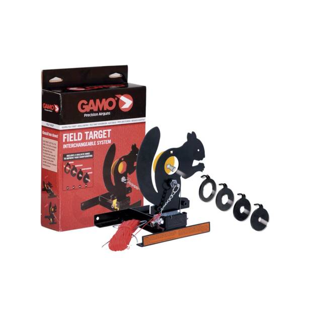 GAMO Squirrel Field Target – Interchangeable Knock-Down Airgun Target