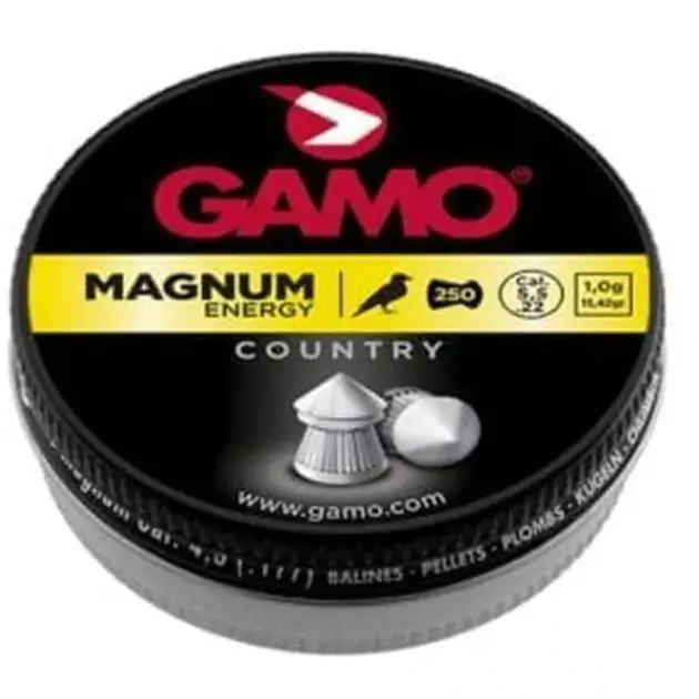 Gamo Magnum Pellets — Exclusive Country 5.5mm — 250 Pack