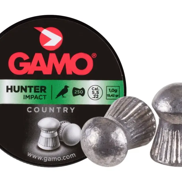 Gamo Hunter Impact Pellets — Exclusive Country 5.5mm — 250 Pack