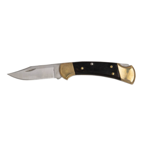 Buck 112 Ranger 112BRS-B – Ebony / Brass