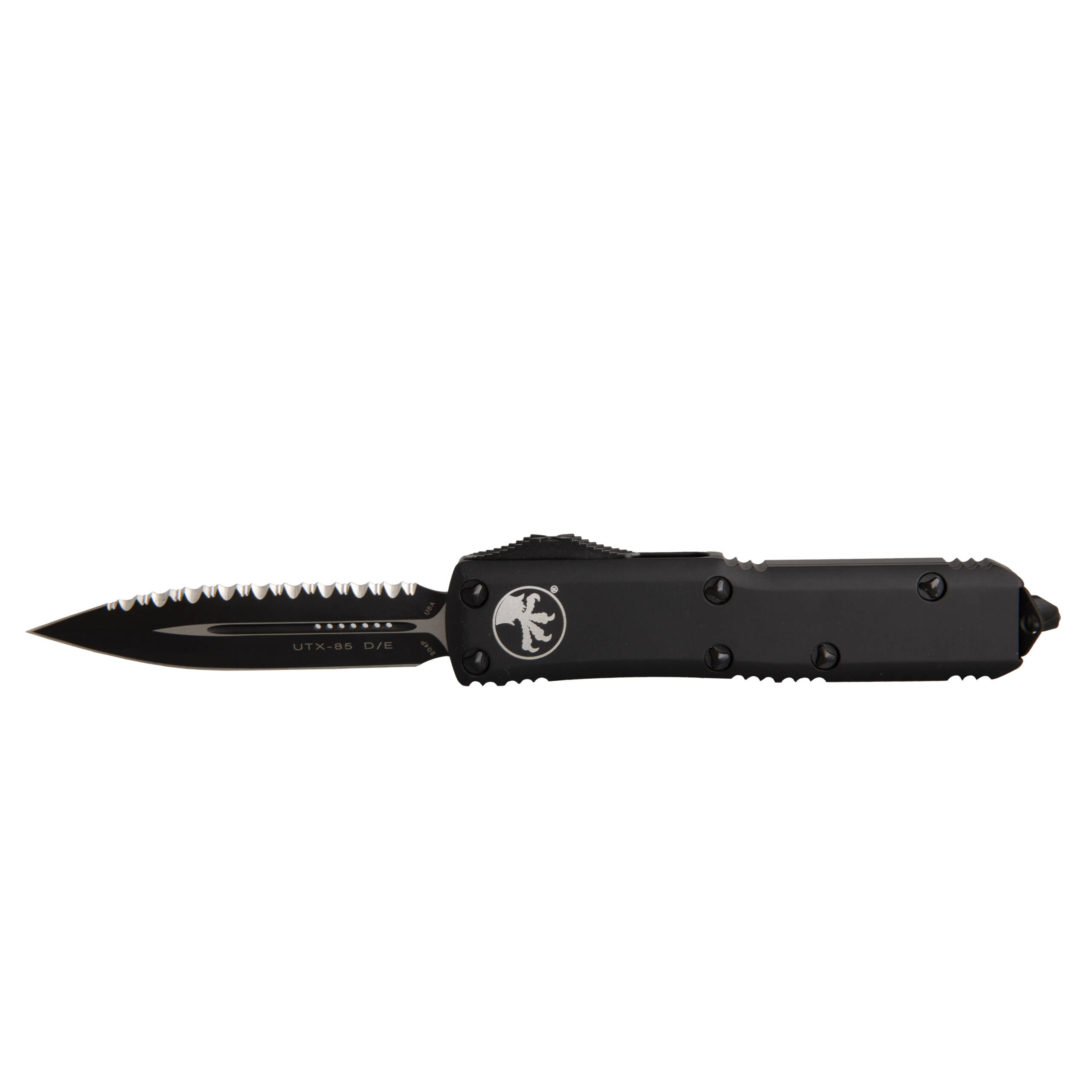 Microtech UTX-85 OTF Tactical D/E Full Serrated CTS-204P
