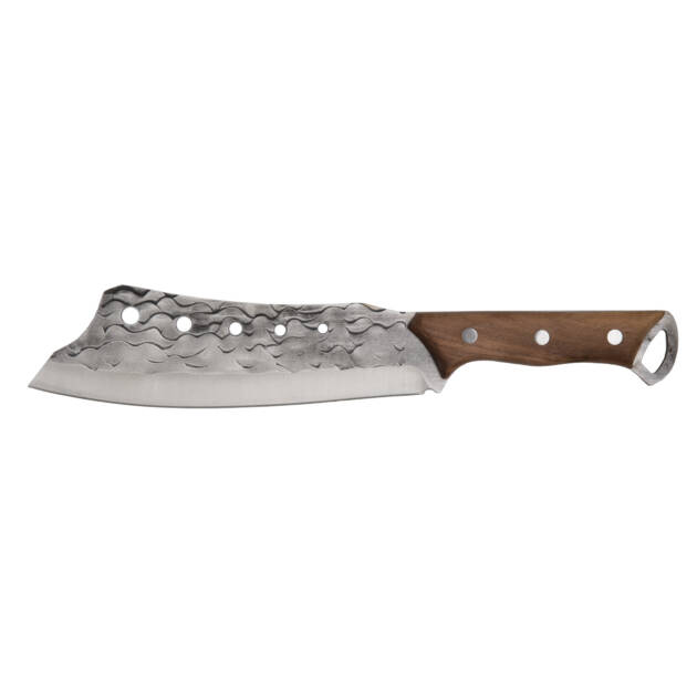 Hand-Forged Chopping Knife Wood Handle Butcher Cleaver
