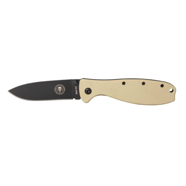 ESEE Zancudo Framelock Tan Black D2 Folding Knife