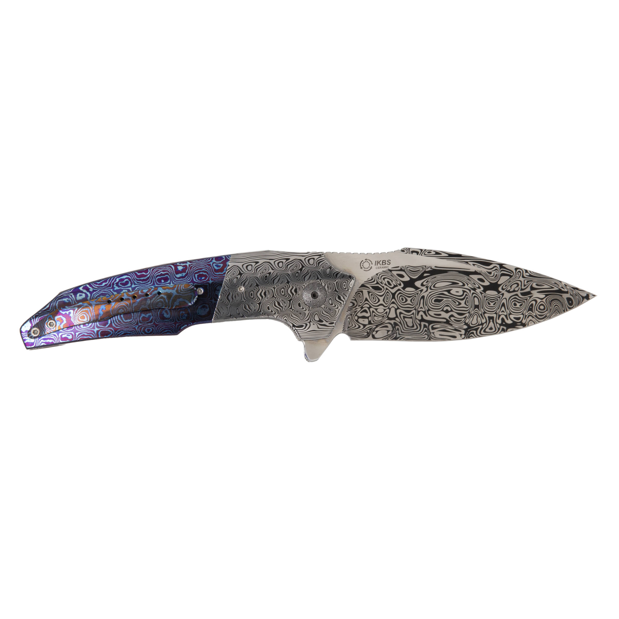 A2 Knives A6 Prem Draupner Damasteel Mokuti - Image 2