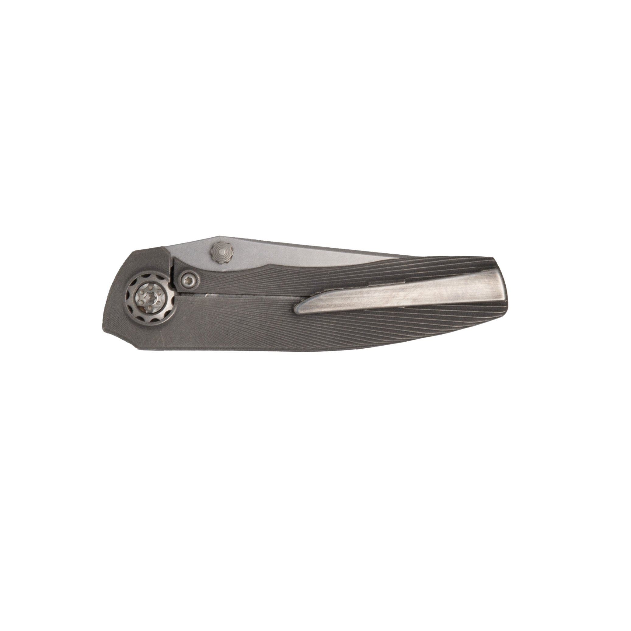 Eutsler Custom Knives Dukling MagnaCut Titanium Frame Lock - Image 3