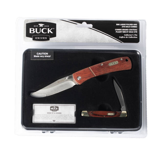 Buck 379 and 586 Holiday Combo Gift Tin