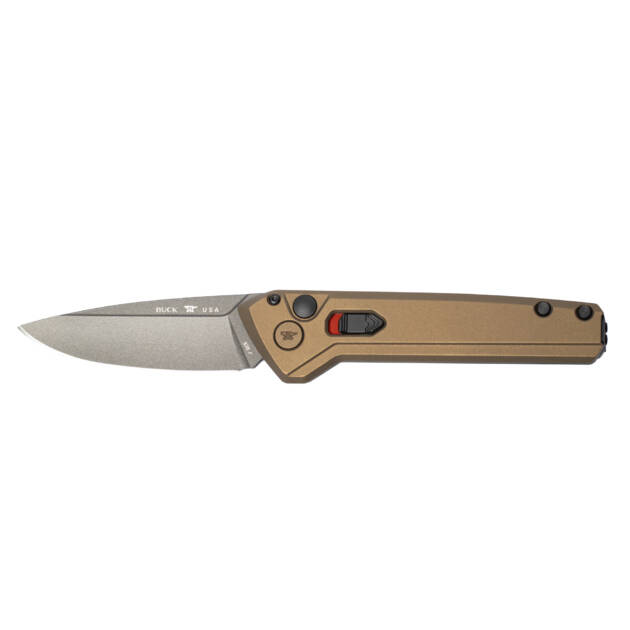 Buck 838 Deploy Auto Knife – Bronze