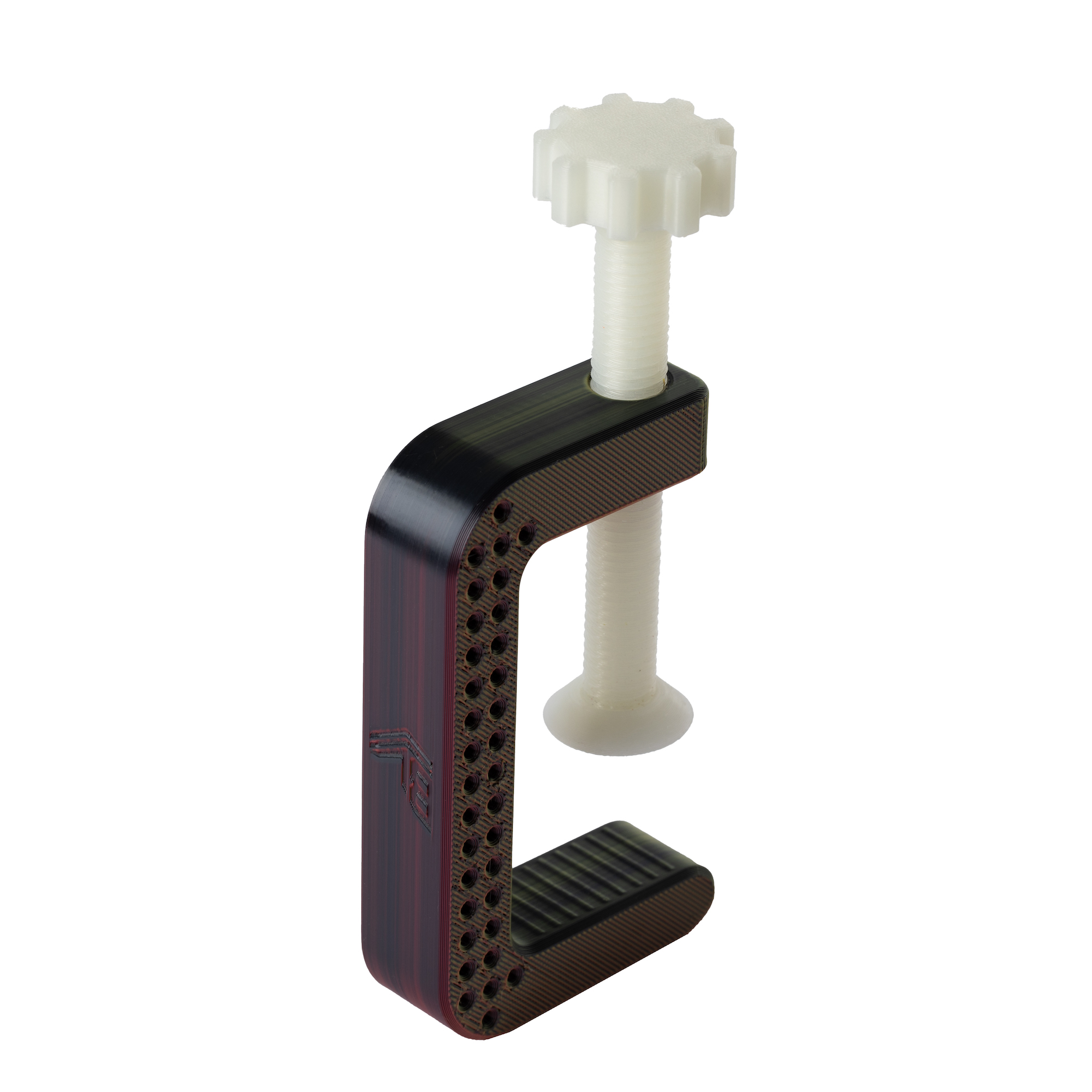 3D Printed Clamp – Glow in the Dark Screw C-Clamp - Image 2