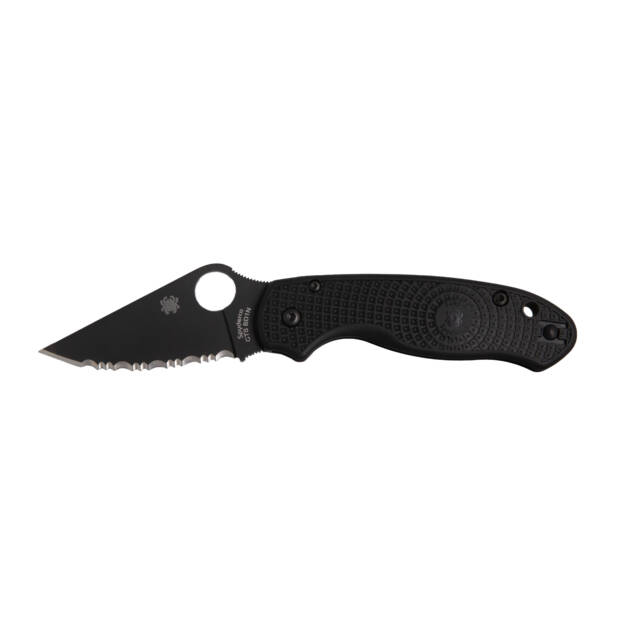 Spyderco Para 3 Lightweight – Black FRN – DLC BD1N – SpyderEdge (C223SBBK)