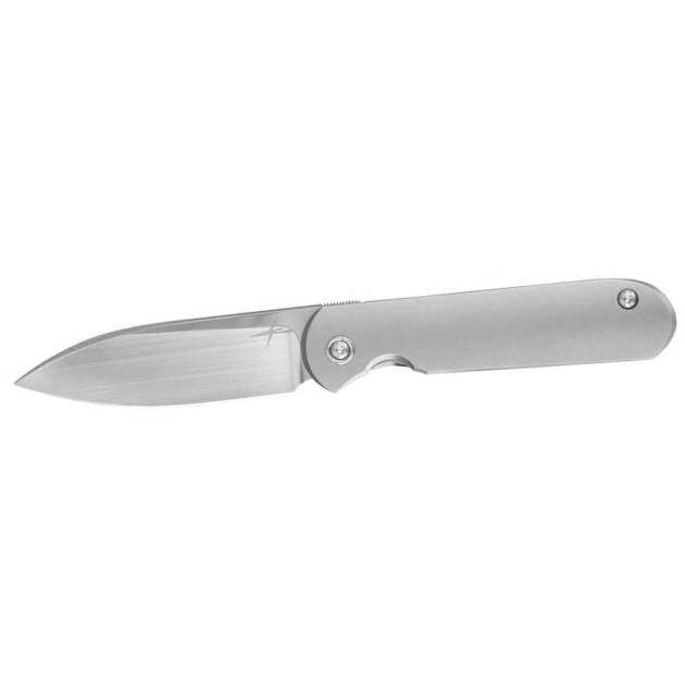 Bull Knives - Shamwari 3" Titanium Silver Spiro (Cheka SS Blade)