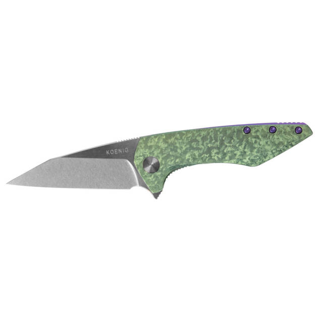 Koenig Knives x Sharknivco - Mini Goblin M390 – Wharncliffe Modded Body